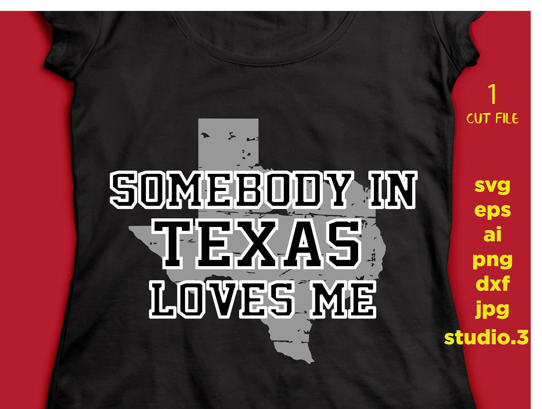 Somebody in Texas loves me, Texas, Distressed. svg, eps, dxf, Cut File, iron on, Silhouette, Download, Cricut, digital file, Texan