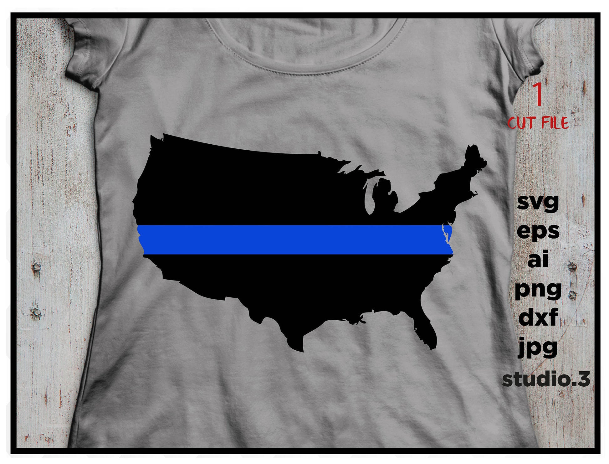 Police thin blue line BUNDLE, SVG, cut file, dxf, jpg, png, ai, eps, Police SVG, Silhouette Files, Cricut Files