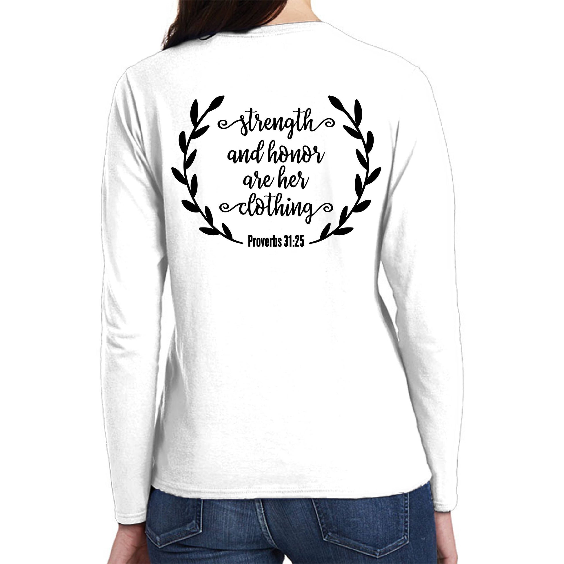 Strength and honor are her clothing, proverbs, Religious, png, dxf, eps ,jpg, cut file, silhouette cameo, christian svg, cricut file