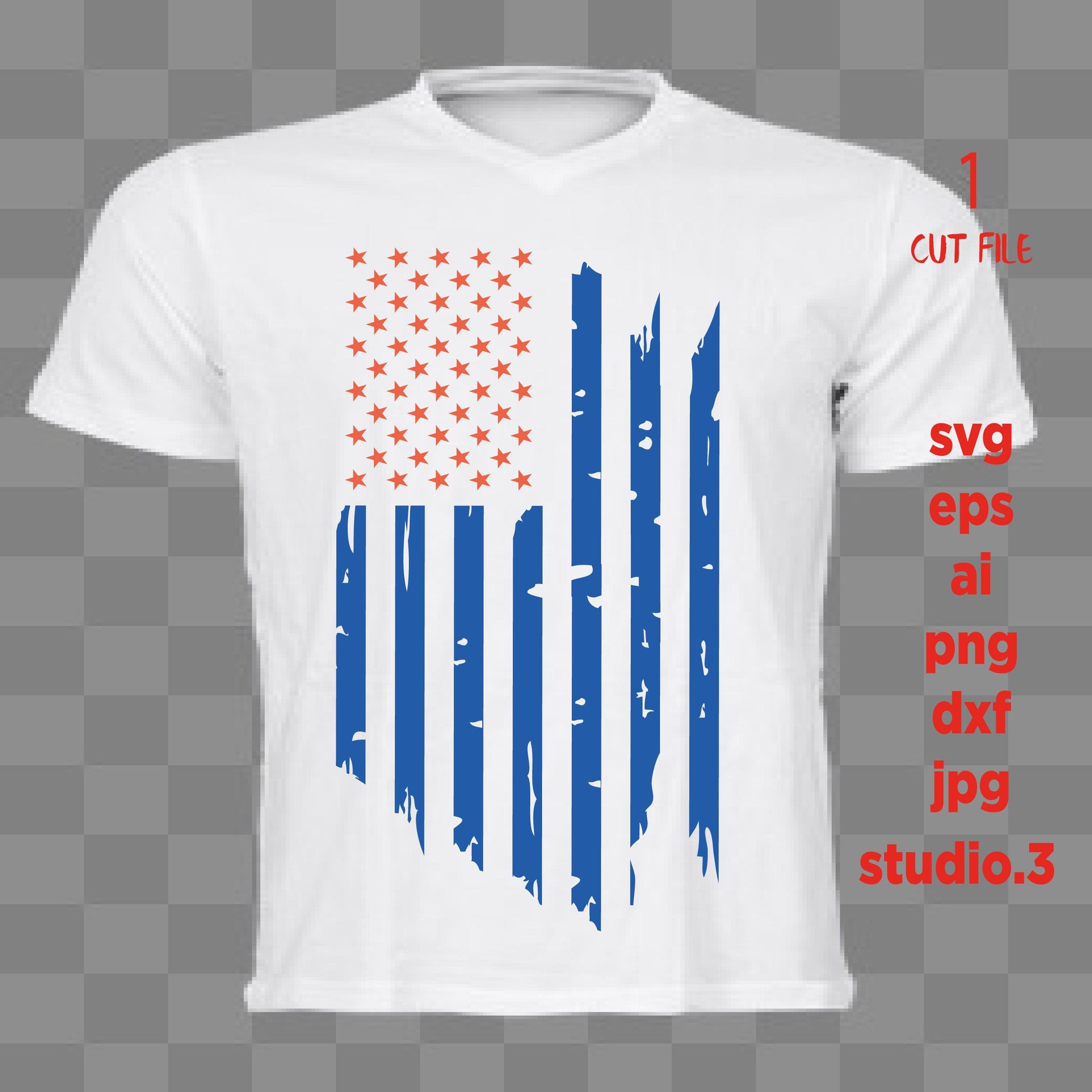 USA flag Distressed SVG DFX Cut file Cricut explore file wood sign decal Patriotic t shirt, fourt of july, cut file, png, jpeg