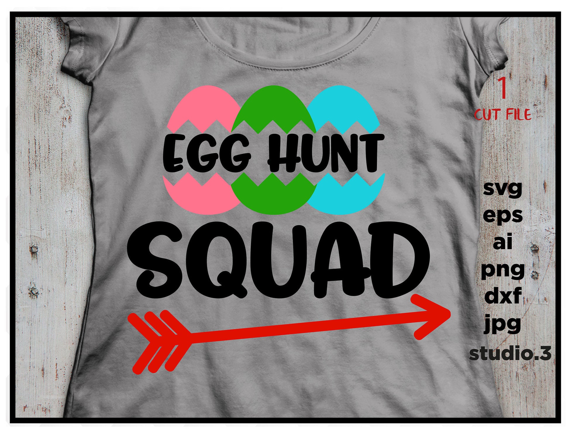 Egg hunt squad SVG, Easter Svg, Easter Eggs SVG, Easter squad Svg, Happy Easter, Silhouette Cut Files, Cricut Cut Files, Scan n cut files