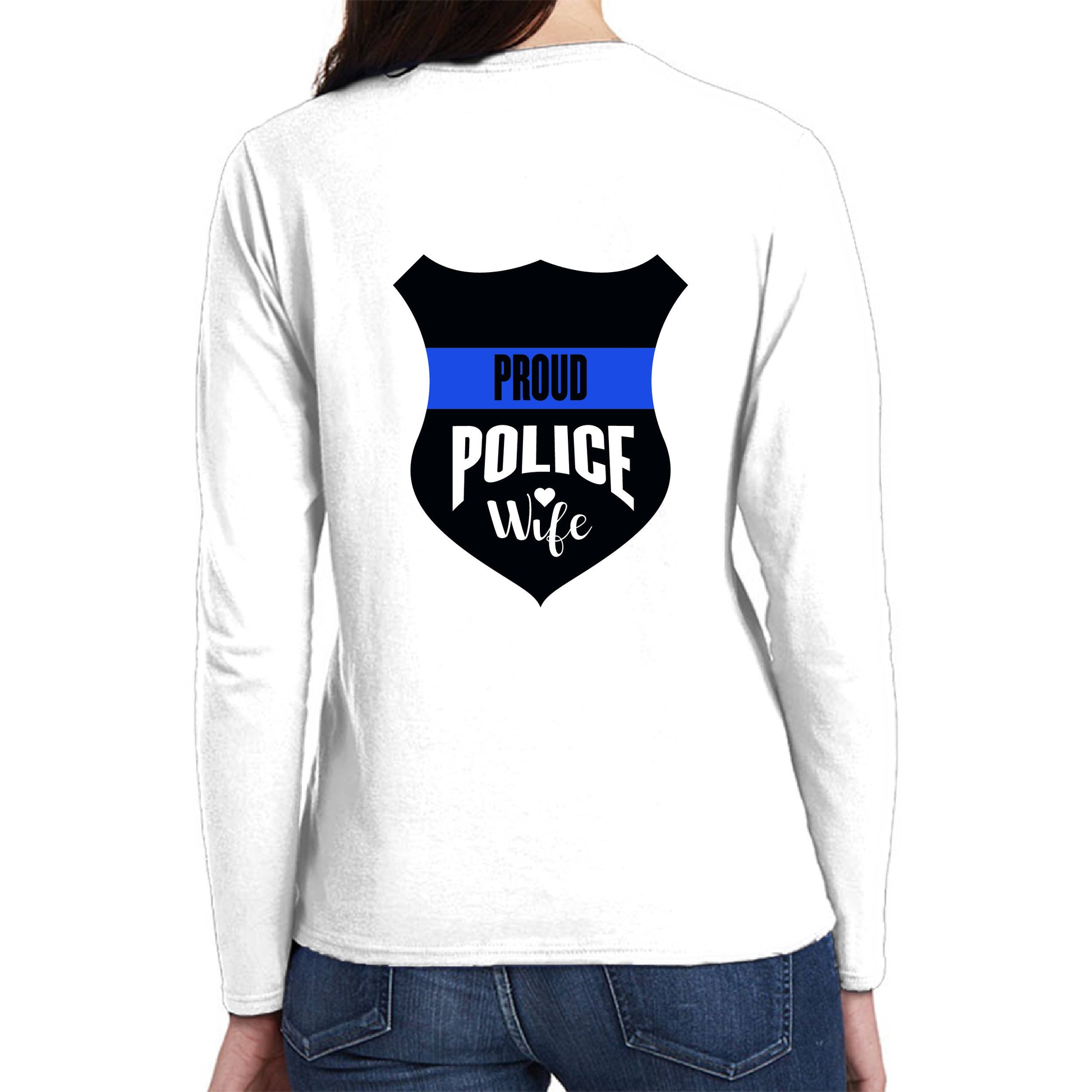 Proud Police wife SVG, cut file, dxf, jpg, png, ai, eps, Police SVG, Badge SVG, Police Badge, Silhouette Files, Svg Files, Cricut Files