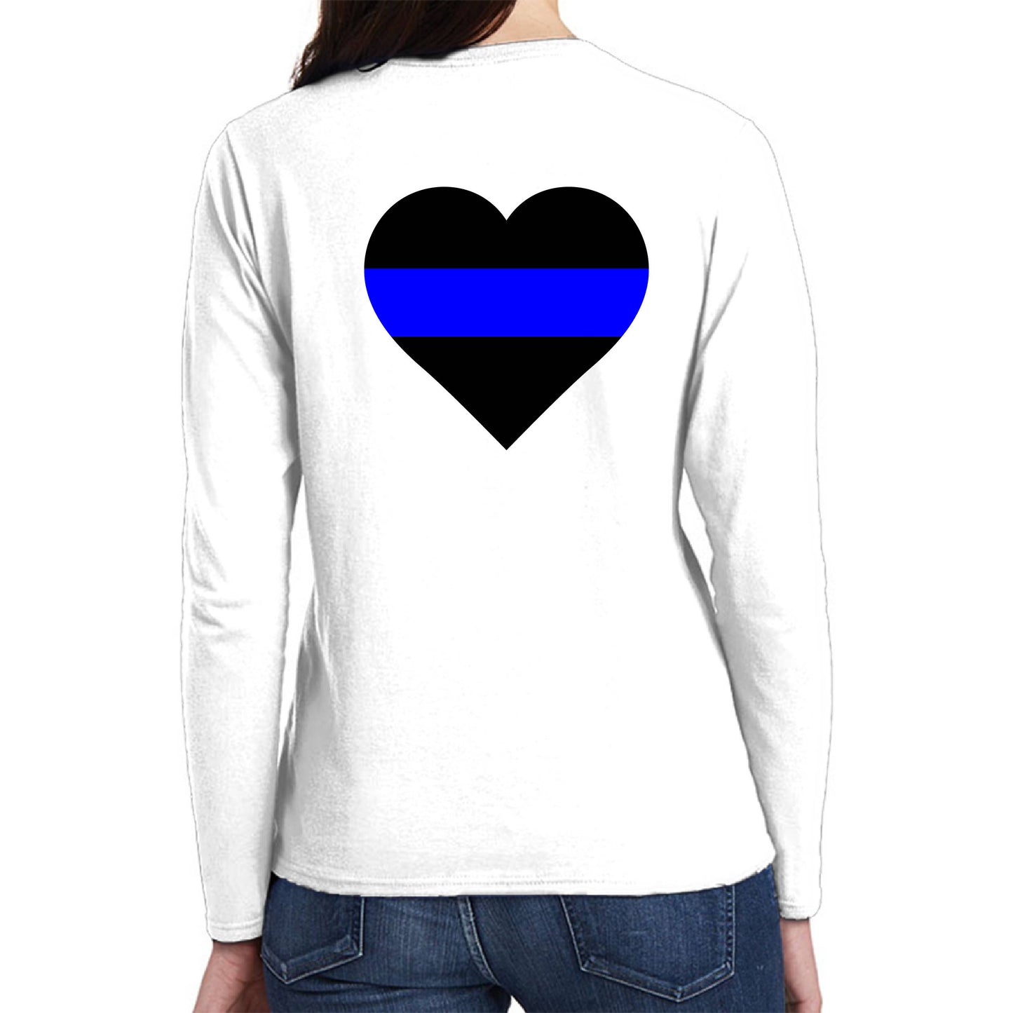 Police heart thin blue line SVG, cut file, dxf, jpg, png, ai, eps, Police SVG, Badge SVG, Police Badge, Silhouette Files, Cricut Files