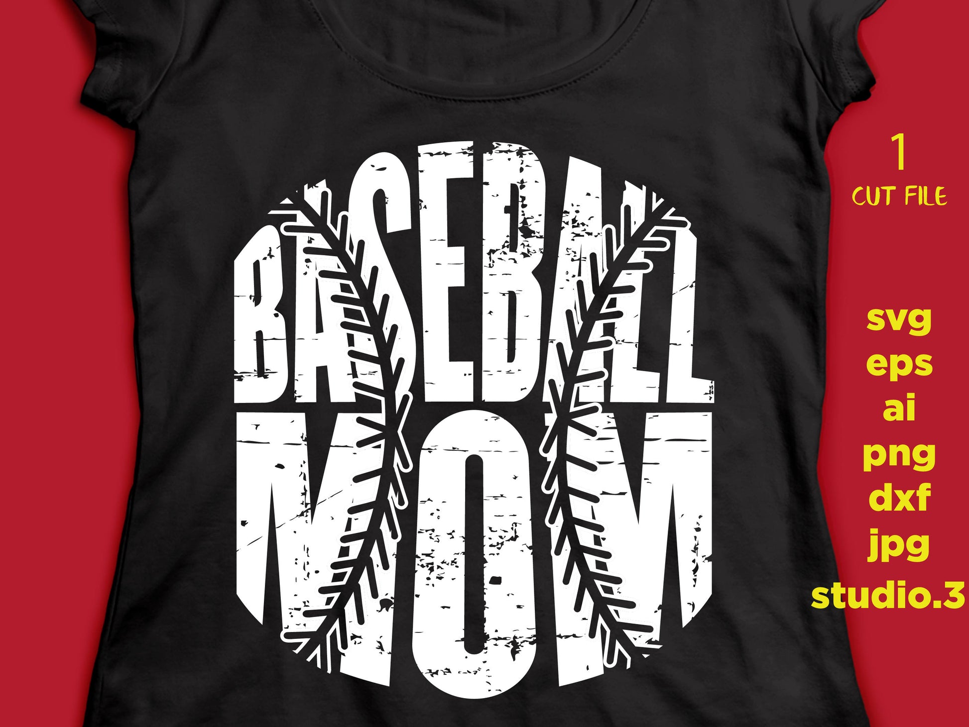 baseball svg, baseball  Mom svg, baseball mom shirt design, SVG, DxF, EpS, cut file Cut file, for Cricut & silhouette, Iron on transfer