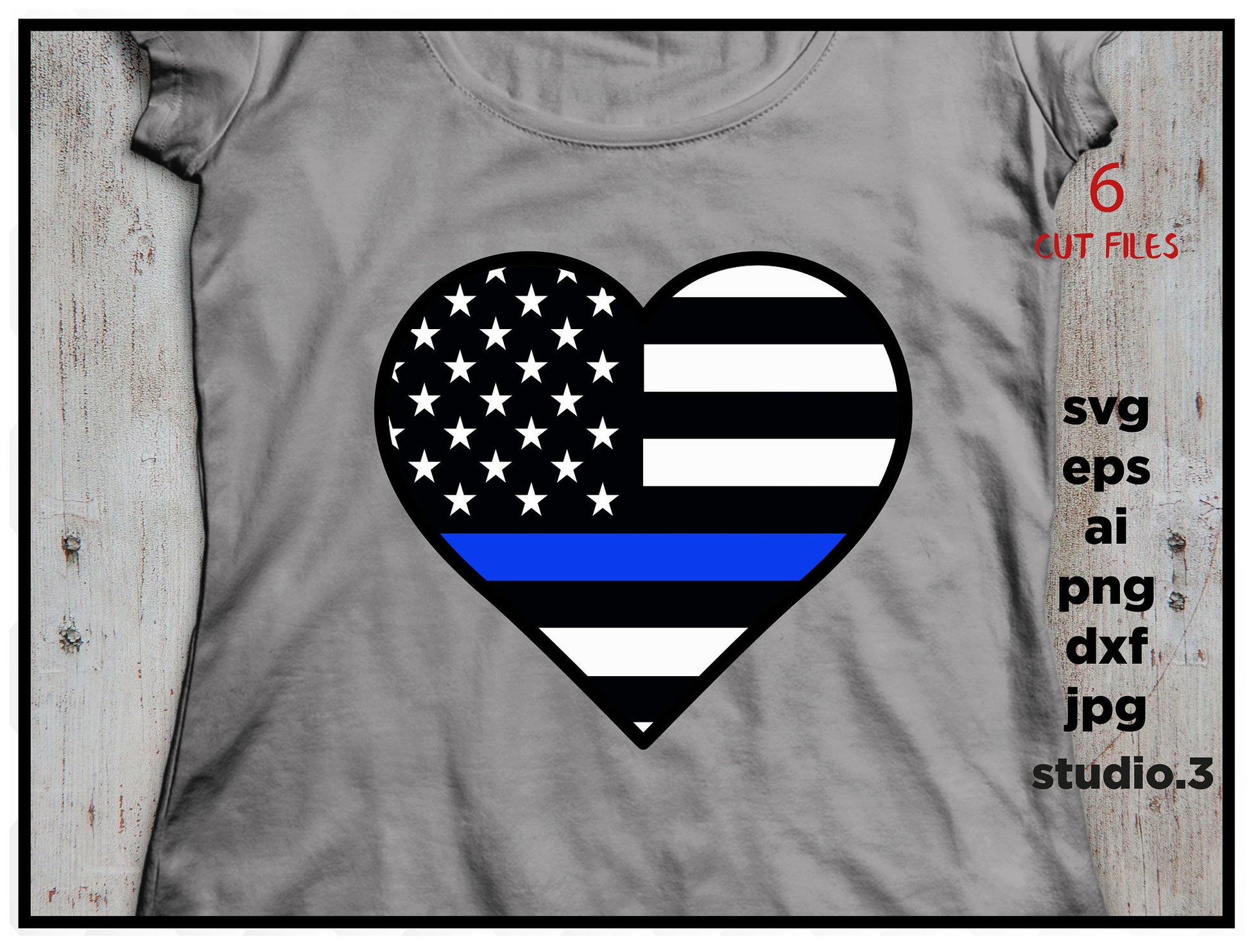 Police, Firefighters, Thin Blue Line Red USA American Flag Heart Fall Monogram Sheriff Team Hat Sign Shirt Dad Badge EMS Life Mug Cup Decal