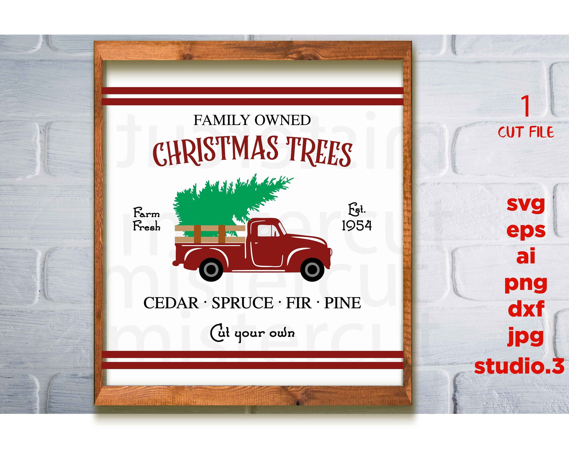 Merry Christmas, Christmas Truck , christmas tree truck, tree Svg, farmhouse, DXF, png, jpg paper transfer, cut file, cricut, silhouette