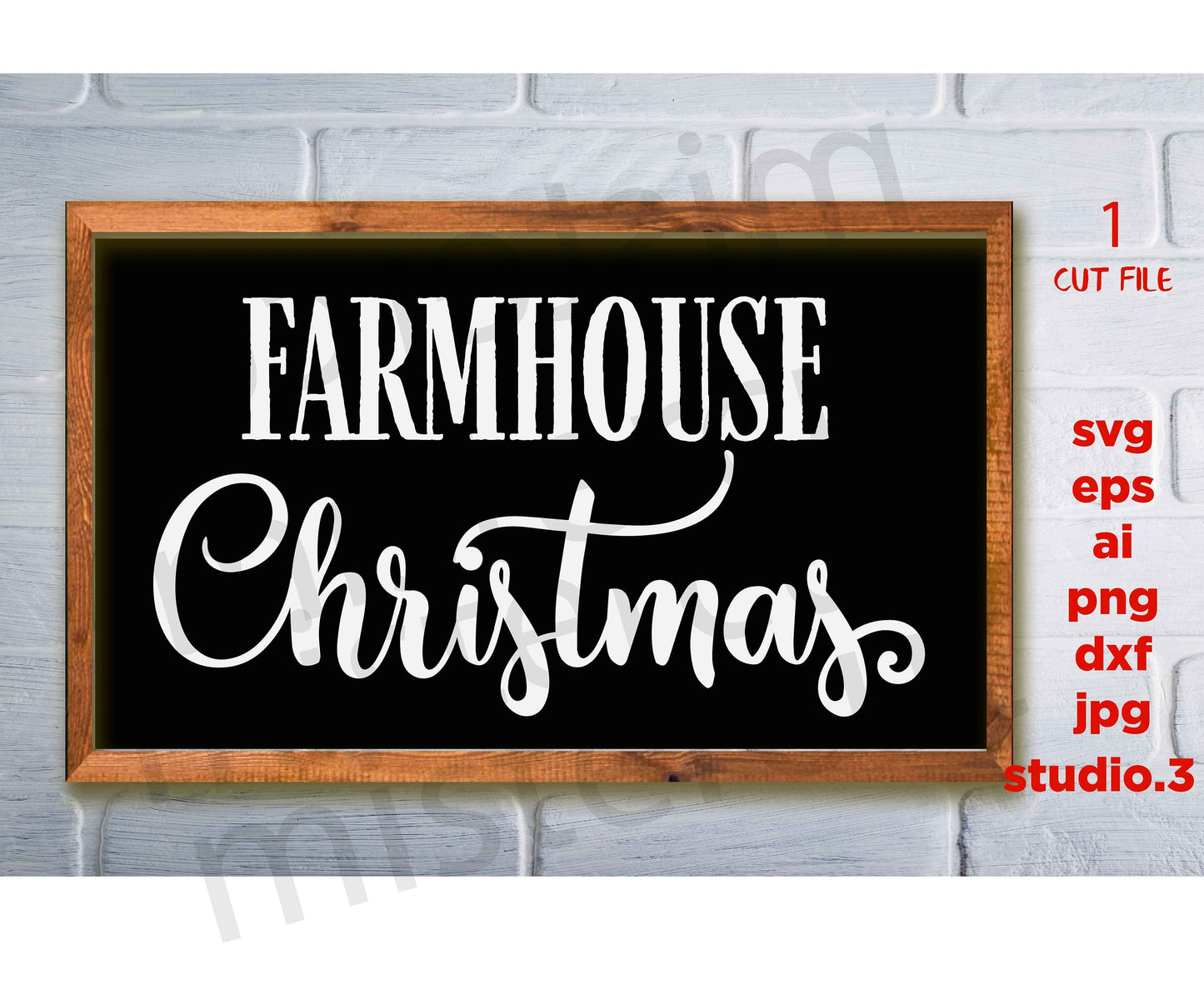 Farmhouse Christmas svg, Farmhouse Style svg, Christmas Sign Svg, Farmhouse, Christmas svg, png, jpg transfer, cut file, cricut, silhouette