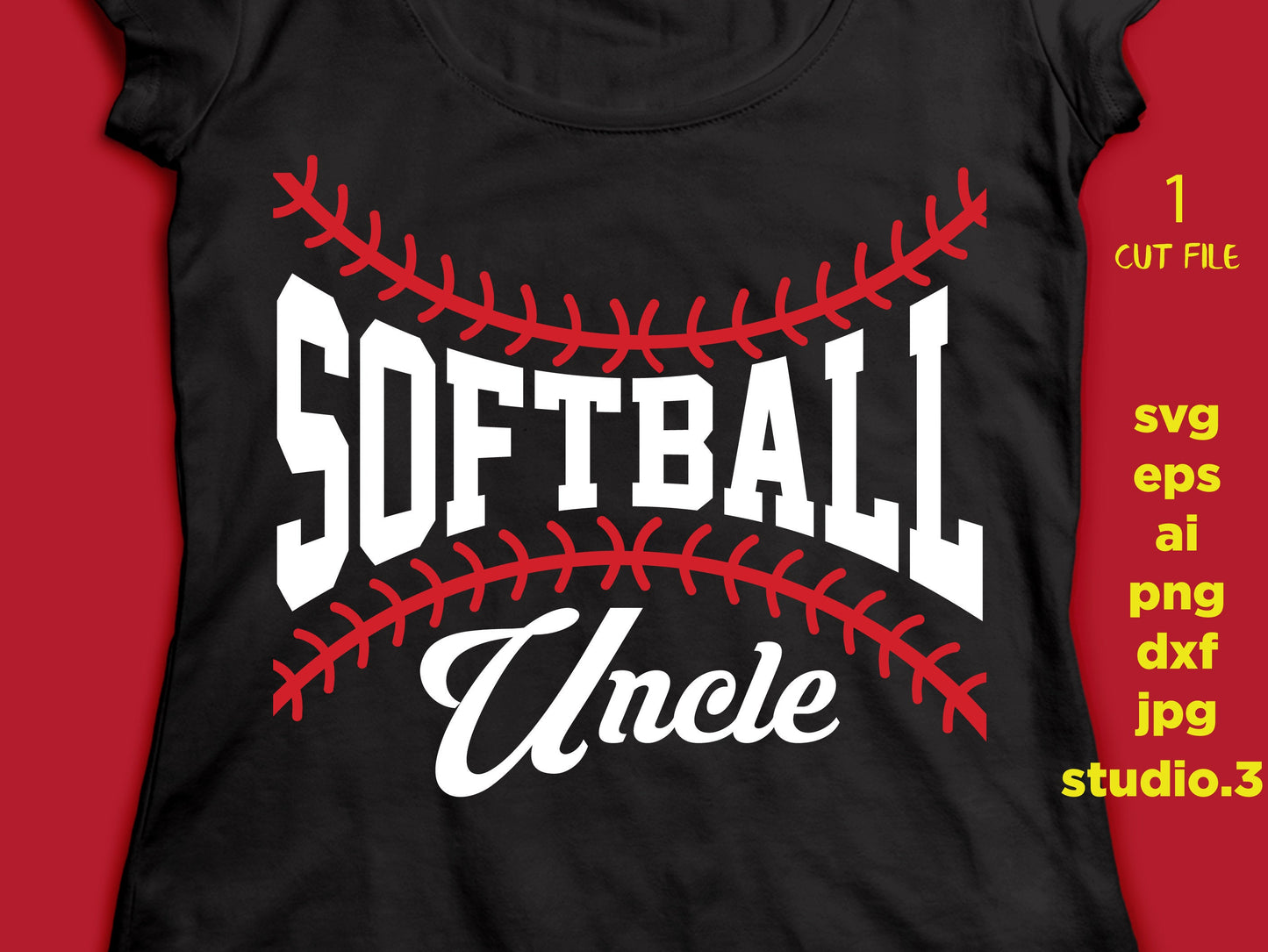 Softball relatives, Softball svg, Softball Mom, uncle, aunt, grandpa, grandma, sister, dad, brother svg, DxF, EpS, cut file Cut file