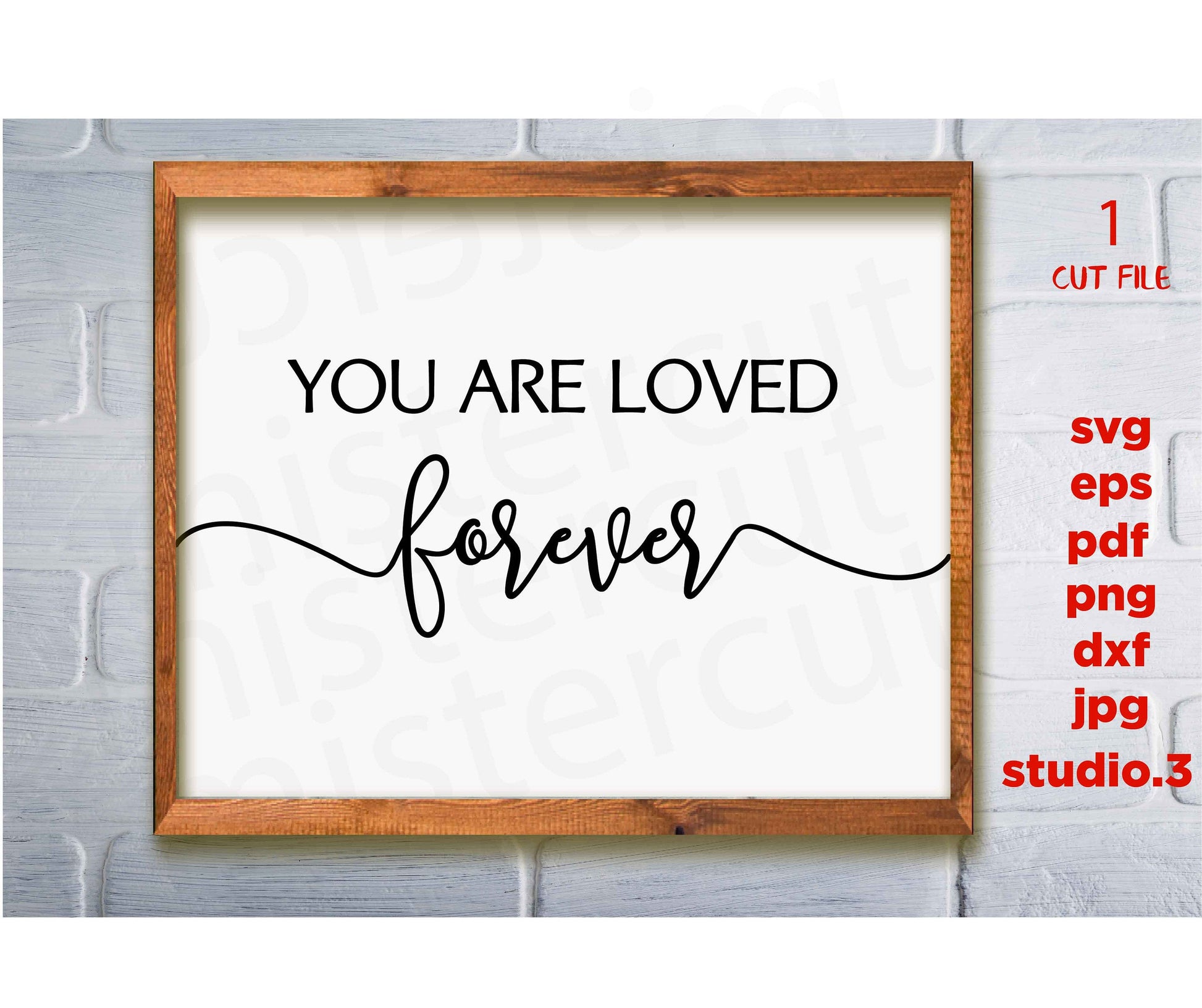 You Are Loved Forever, Romans 8:38-39, Christian svg, Christian Gifts, Scripture Art, Wedding Quotes svg, dxf, jpg transfer, cut file