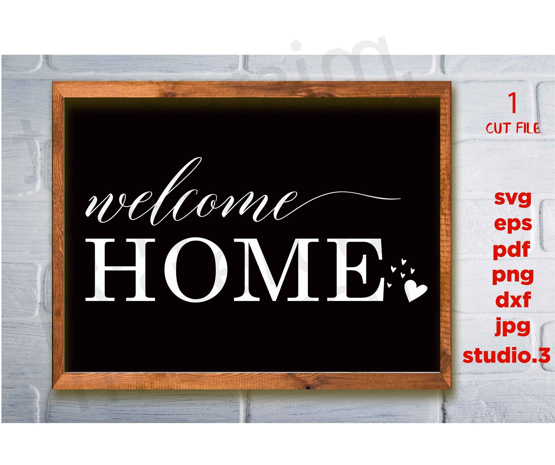 Welcome Home svg, Home Sweet Home svg, Housewarming, SVG, dxf, cut file, png, jpg paper transfer, welcome svg, farmhouse style svg, home svg