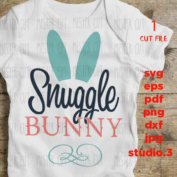 Snuggle Bunny svg, Kid's Easter SVG File SVG, DXF, EpS, cut file, jpg reverse, Easter Png, Cute Kids Svg, Kids Svg, Girls Svg, boy svg