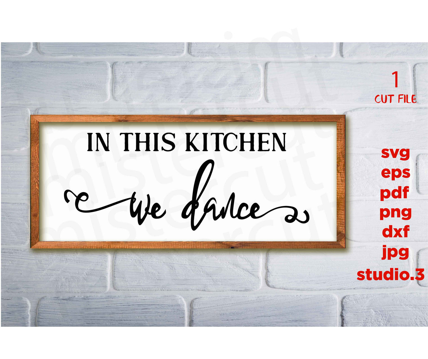 In this kitchen we dance SVG, Family svg funny kitchen svg, dxf, png, jpg transfer, kitchen Sign svg, Farmhouse Sign svg, coffe svg