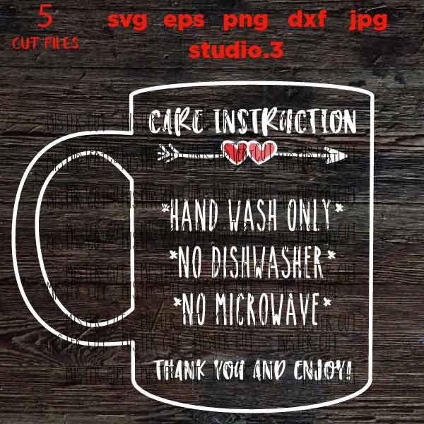 Care Instruction svg, DXF, EpS, cut file, JPg reverse,  png, Care Cards SVG, Shirt Care SVG, Washing Instruction Svg, Tumbler Care Svg