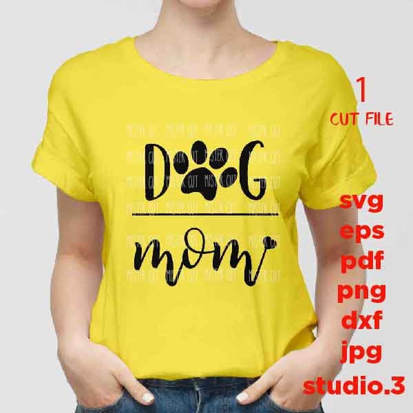 Dog Mom SVG Fur Mama svg, dxf, jpg transfer, studio.3, png, eps, Dog svg, Dog sign svg, Dog Lover, sign svg, pet love, mom svg, mother svg