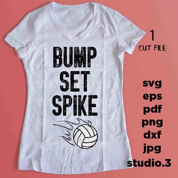 bump set spike cut file, volleyball svg, sports SVG, PNG, Dxf, mirrored jpg, volleyball mom, volleyball tee shirt, volleyball t shirt