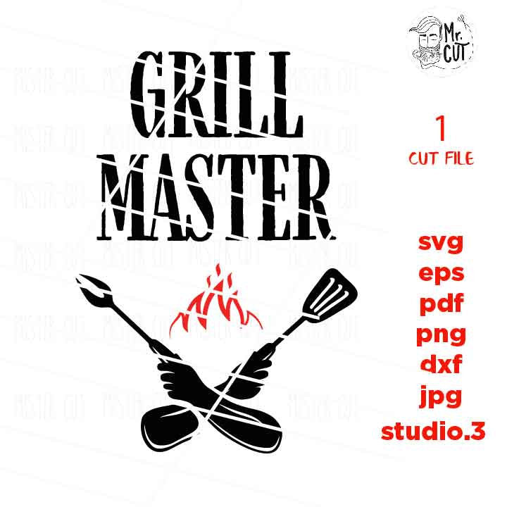 Grill master svg, fathers day, grill t shirt design, bbq svg, grill svg, dxf, PNG, Dxf, mirrored jpg, eps, fathers day svg, barbeque svg