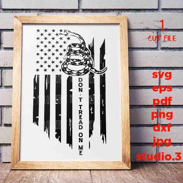 don't tread on me svg, Patriotic svg, DFX, Cut file, 4th of July svg, Fourth of July svg, America svg, cut file,US independece, usa flag svg