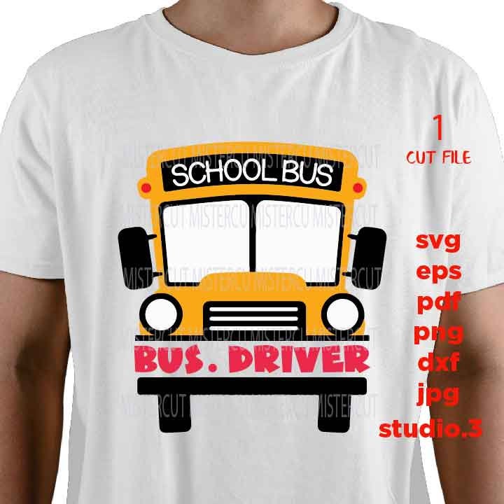 School Bus SVG, Bus Driver svg, School Bus aide svg, cut files for cricut, svg, dxf, cut file, png, school bus svg, bus driver appreciation