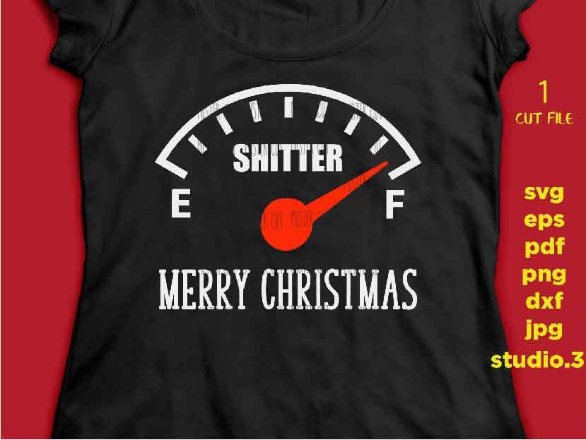 Christmas Vacation, Merry Christmas, Shitters Full, Funny Christmas SVG, dxf, jpg reverse transfer, cut file, png, camper svg, t shirt svg,