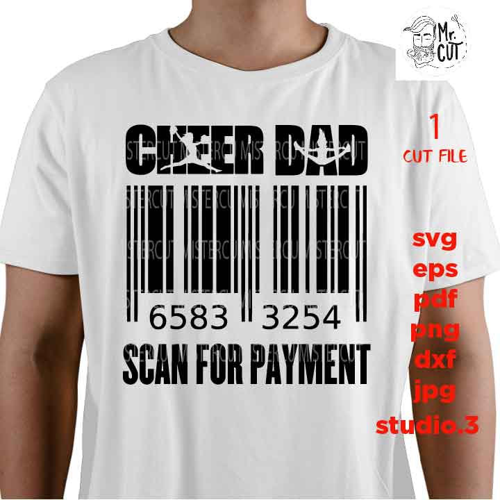 cheer Dad Svg, Dad svg, father svg, cheer svg, cheer Shirt Svg, cheerleader SVG, father SVG, dad SVG, dxf, jpg mirrored, cut file, png