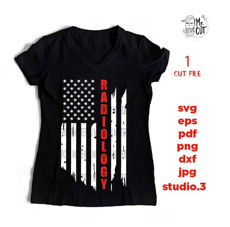 USA flag svg, radiology svg, worker usa Flag, adiology Distressed Flag, Distressed flag Svg, PNG, Dxf, usa flag, radiology tee shirt