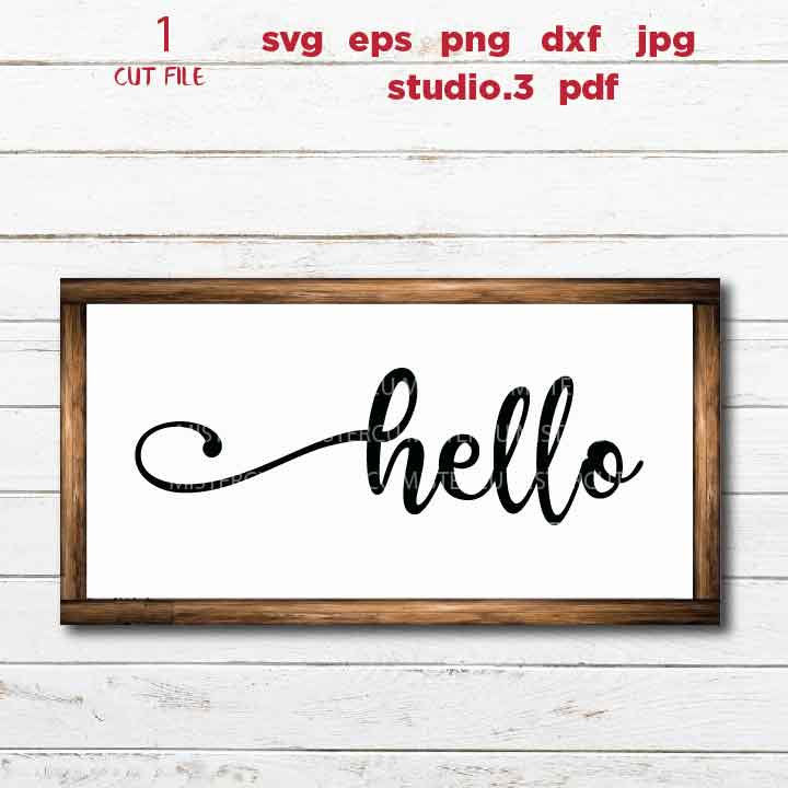 svg files, hello svg, welcome sign cut file,  dxf, jpg transfer, cut file, hello oversize svg, porch sign svg, sign svg, cricut, silhouette