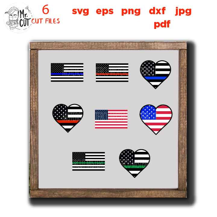 Police, Firefighters, army, Thin Blue Line Red green, American Flag Heart Fall Monogram Sheriff Team Hat Sign Shirt Dad Badge EMS Life Mug