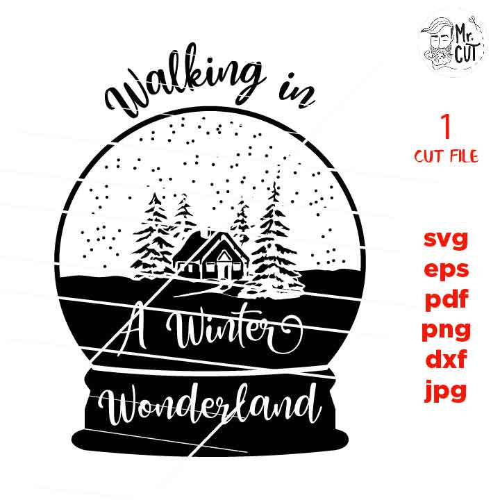 Christmas shirt Svg, walking in wonderland svg, Svg, DxF, EpS, cut file, jpg mirrored, png, holiday svg, christmas sign svg