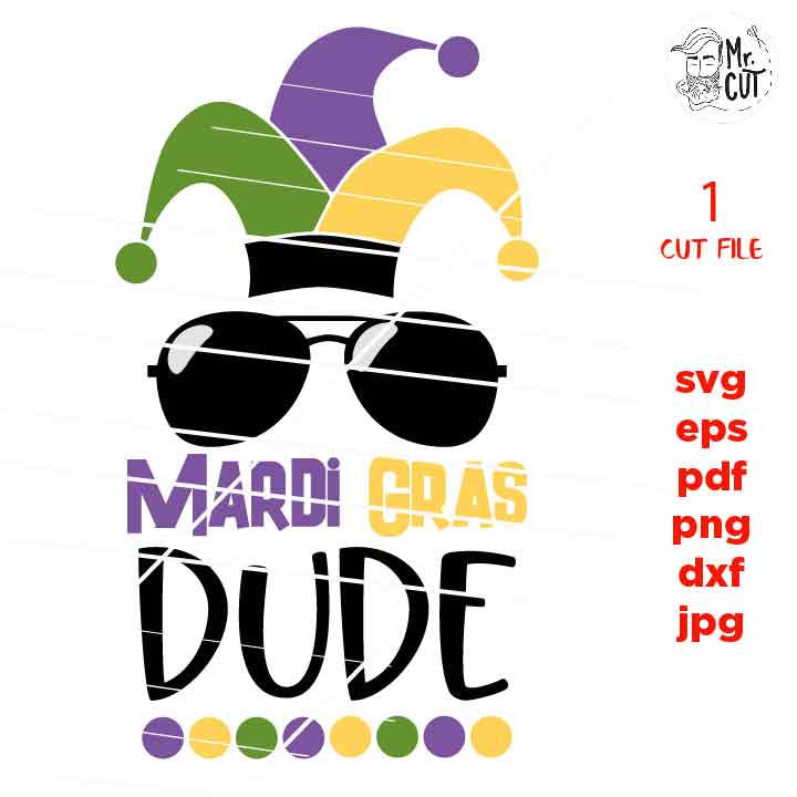 mardi gras dude, Svg, kid shirt design, boy shirt, Mardi Gras Clipart, Mardi Gras Cutting Files, dxf, pdf, Design T-shirt, jpg mirrored, png