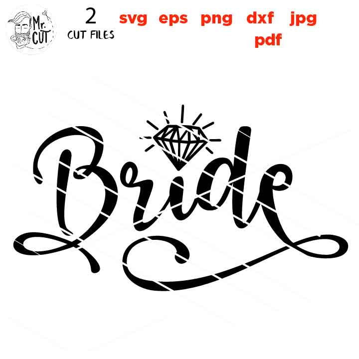 groom and bride with diamond and bowtie , Wifey Found, Matching Couples Wedding SVG, honeymoon, anniversary Shirt, Dxf, jpg, Mr & Mrs svg