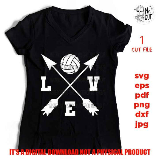 Volleyball love, distressed, shirt vector design, volleyball svg, sports SVG, PNG, Dxf, mirrored jpg, png volleyball mom, volleyball sign