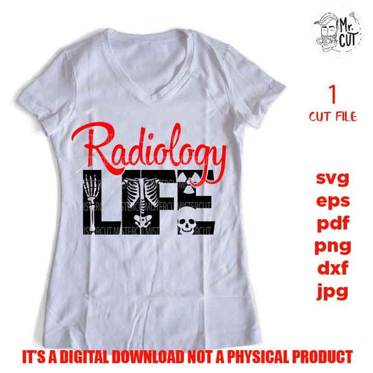 radiology life shirt vector design svg, radiology svg, eps, pdf, PNG, Dxf, usa flag, radiology tee shirt, png, radiology sign