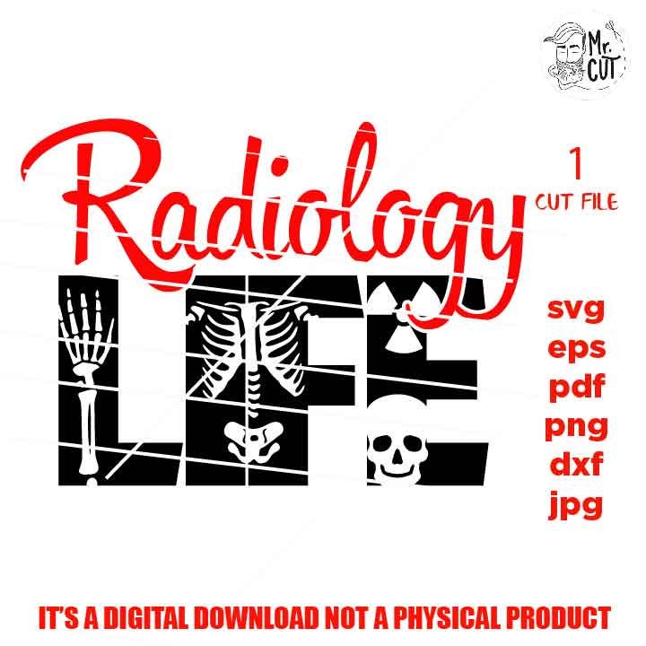 radiology life shirt vector design svg, radiology svg, eps, pdf, PNG, Dxf, usa flag, radiology tee shirt, png, radiology sign