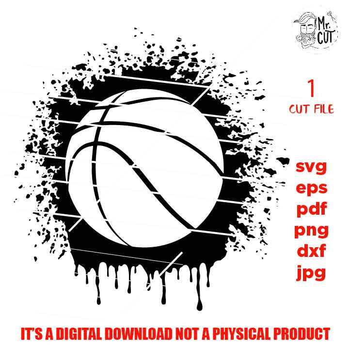 svg files, basket dripping SVG, basketball Cut file, basketball shirt vector design, Dxf, eps, basketball kid shirt svg, png, jpg, pdf