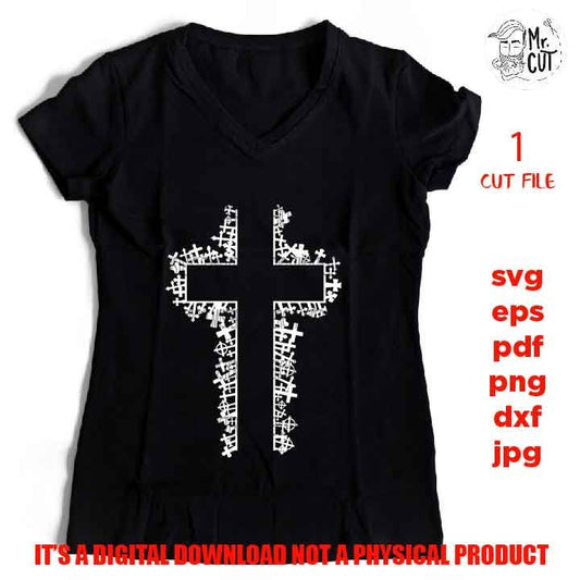 Cross, crosses, DxF, EpS, cut file, png, jpg Cross SVG, Cross SVG, christian shirt vector design svg, Jesus SVG, Faith svg, Christian Svg