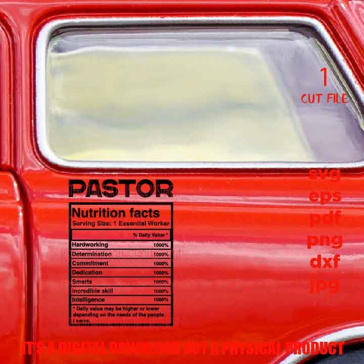 pastor facts shirt vector design, sign svg, pastor idea gift, sign Svg, PNG high resolution, Dxf, eps, pdf, essential worker