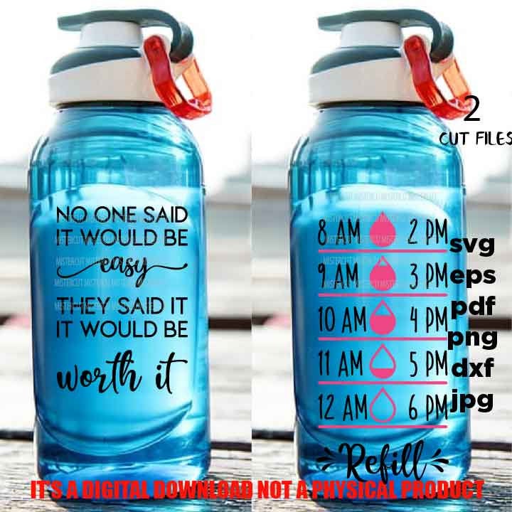 Water tracker SVG, Water bottle SVG, Water tracker cut File, Water tracker, jpg mirrored,png high resolutio, eps, mother's gift idea,