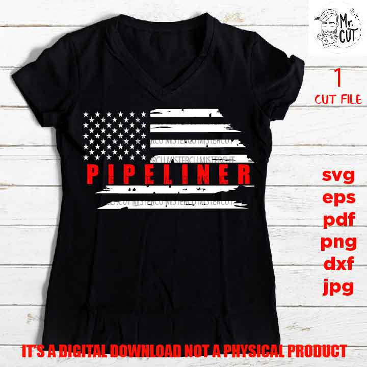 pipeliner Svg, pipeliner Distressed USA flag Svg, PNG, Dxf, mirrored jpg, american flag, USA flag, bulldozer Vehicles Shirt, bulldozer svg