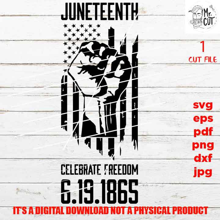 Juneteenth svg, Juneteenth 1865, Freedom 1865,  African American Freedom PNG, Dxf, usa flag, black history, black king, black queen