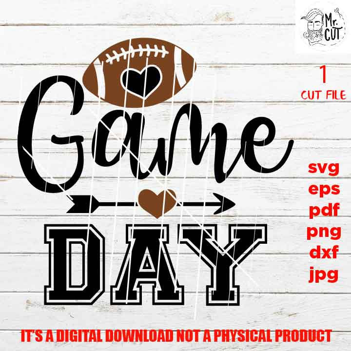 game day svg , sports SVG, PNG, Dxf, eps, mirrored jpg, football svg, mom, football t shirt, mother t shirt