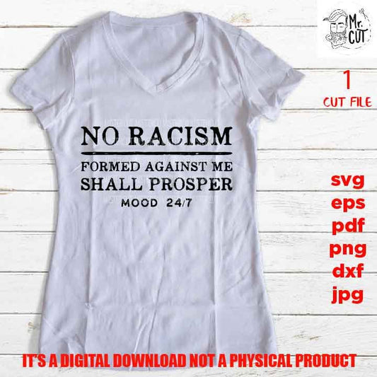 No Racism Form Against Me Mood 24/7, shirt vector design, Black woman svg, black king queen quotes saying PNG, Dxf, pdf, jpg, eps,