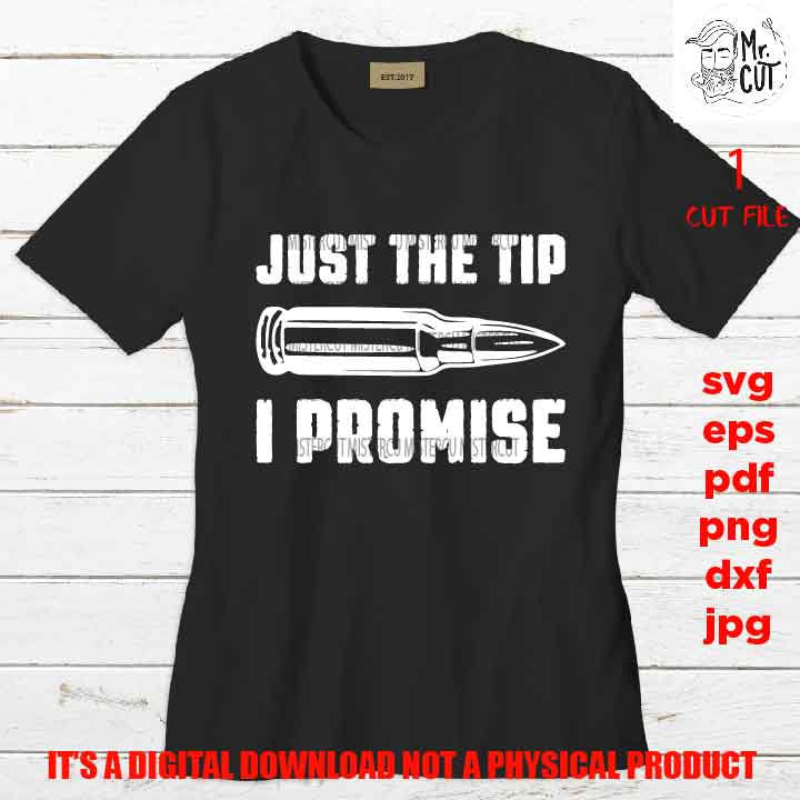 Just the tip I promise, 2nd Amendment, Don't Tread On Me, Patriotic Svg, dxf, PNG, Dxf, jpg, gun, pdf USA flag, independence day