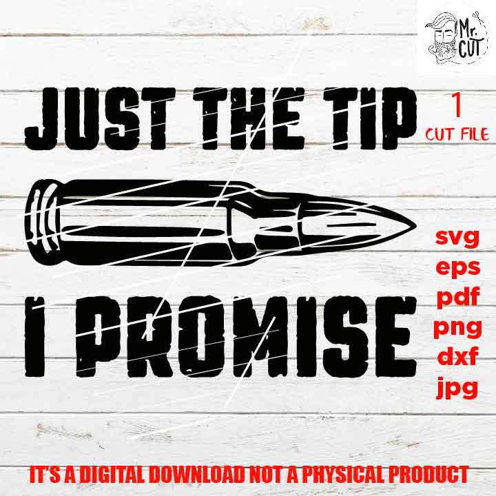 Just the tip I promise, 2nd Amendment, Don't Tread On Me, Patriotic Svg, dxf, PNG, Dxf, jpg, gun, pdf USA flag, independence day