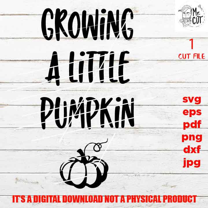 growing a little pumpkin svg, dxf, jpg, cut file, png, fall Svg, New Baby Svg, Pregnancy Svg, Pregnancy Announcement Pregnancy svg, New Mom