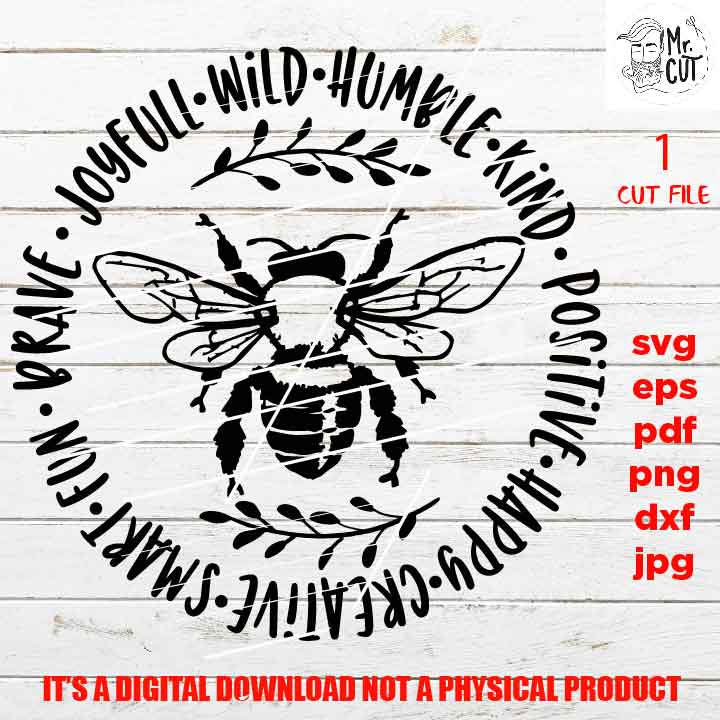 Bee Something svg, png high resolution, pdf, DxF, jpg mirrored Cricut & silhouette, Funny Womens Designs, Bee Happy, Save The Bees, Bee Kind