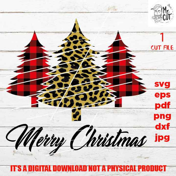 Merry Christmas Svg, Christmas Svg, Holiday Svg, Winter Svg, DxF, EpS, cut file, jpg mirrored, png, christmas dxf, christmas sign svg, plaid