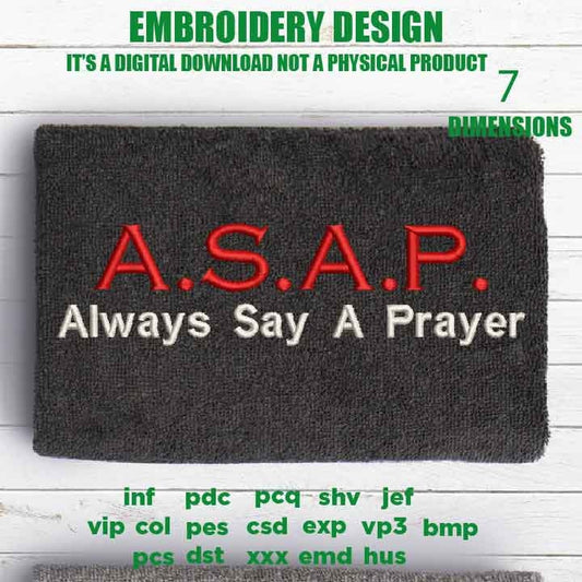 Machine Embroidery, praying,  Christian embroidery files, gift idea PES, xxx, hus & more, embroidery files, easter