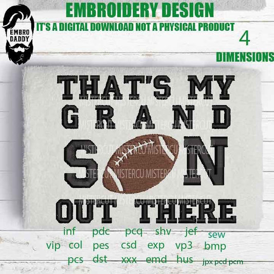 Machine Embroidery, thats my grandson out there gift idea PES, xxx, hus & more, embroidery files , cheers pes