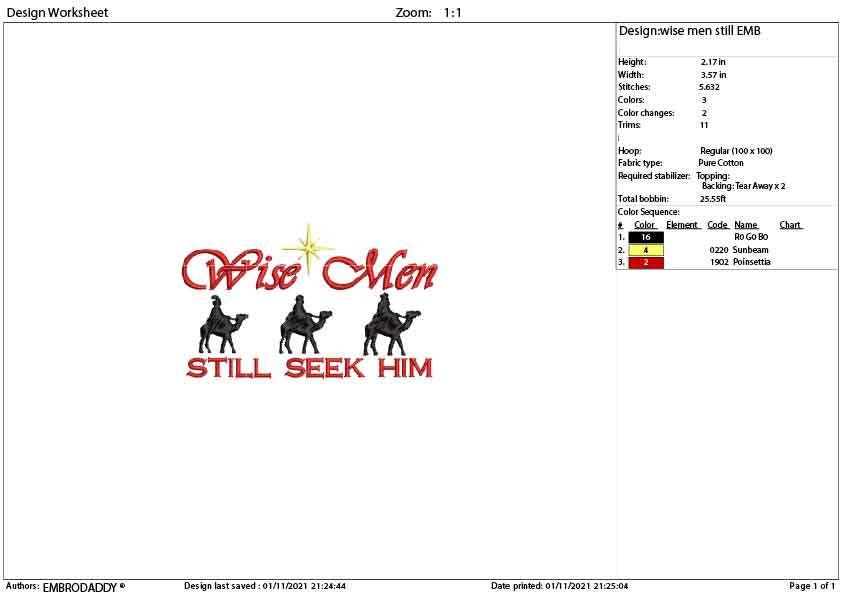 Machine Embroidery, wise man still seek him, Christian embroidery files, christian, gift idea PES, xxx, hus & more, church lover