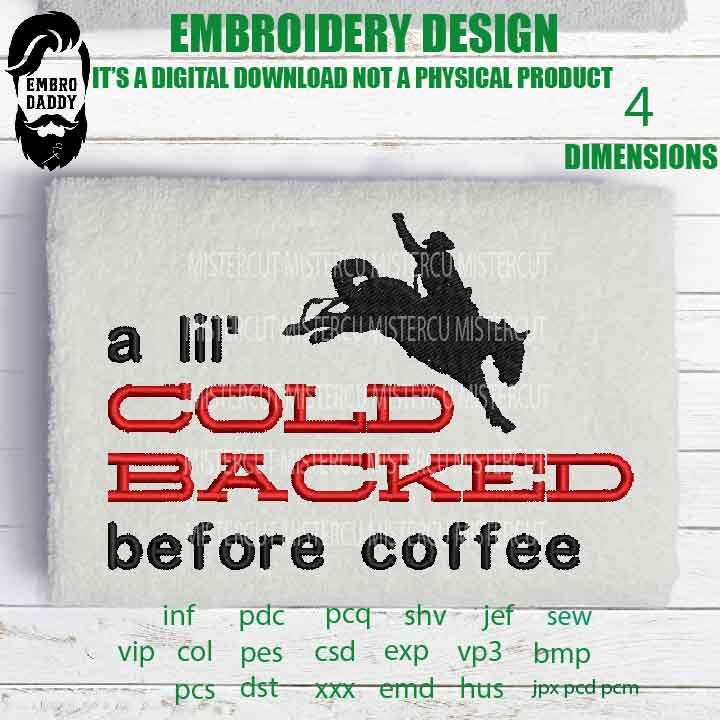 Machine Embroidery,lil cold backed,  embroidery files, gift idea PES, xxx, hus & more,